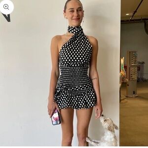 BLONDITA POLKA DOT SKORT SET